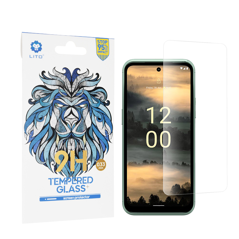 Капак за Nokia XR21 - Lito 2.5D Classic Glass - Прозрачен