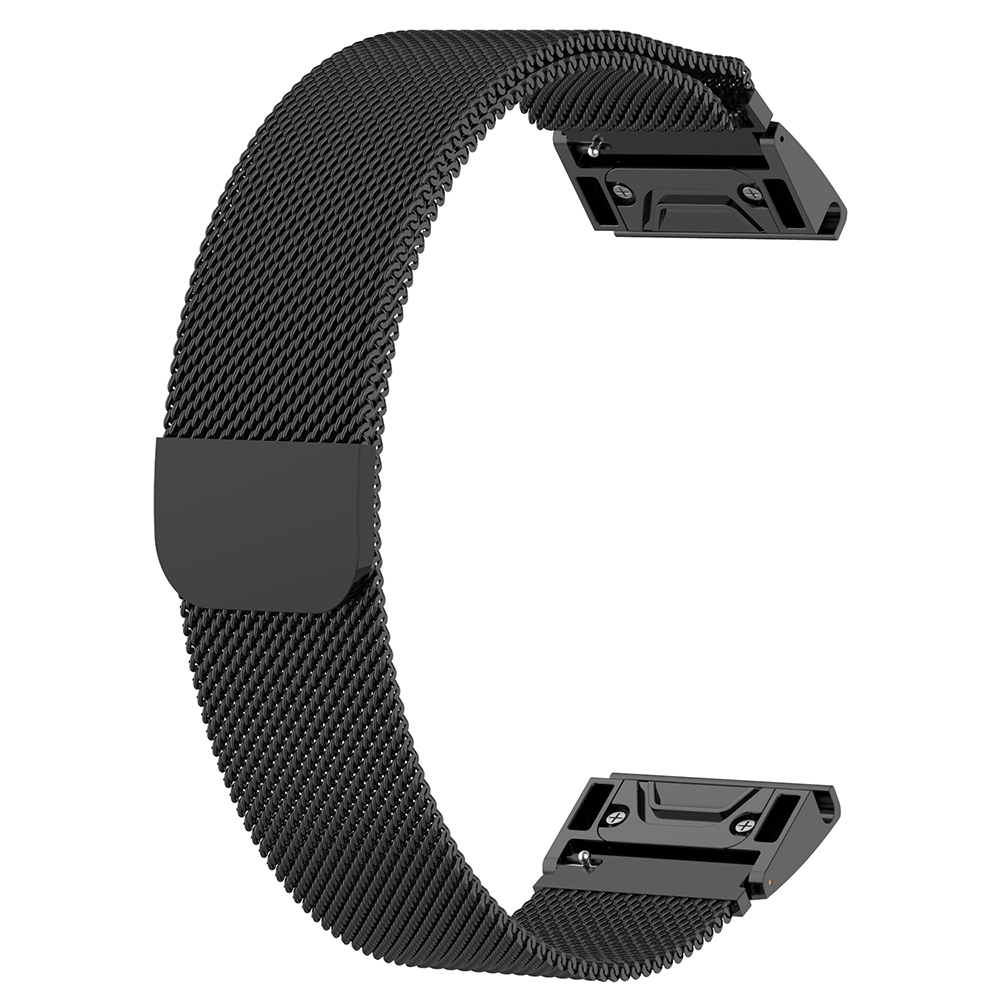 Каишка за часовник Garmin Fenix 5/5 Plus 6/6 Pro/7/Forerunner 935/945/955/Approach S60/S62 - Techsuit Каишка за часовник QuickFit 22mm (W009) - Черна