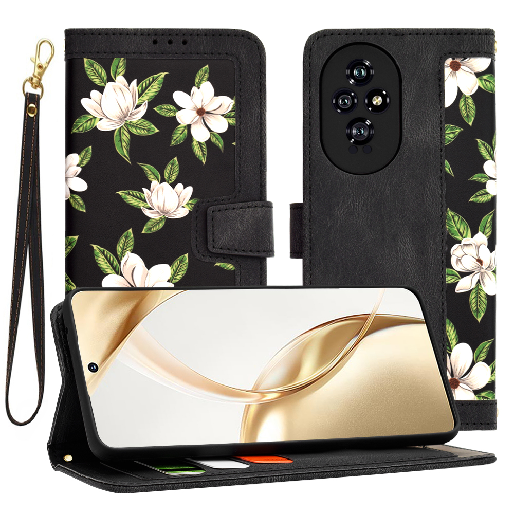 Корица за Honor 200 - Techsuit FlipCraft - Flowers of the Dawn