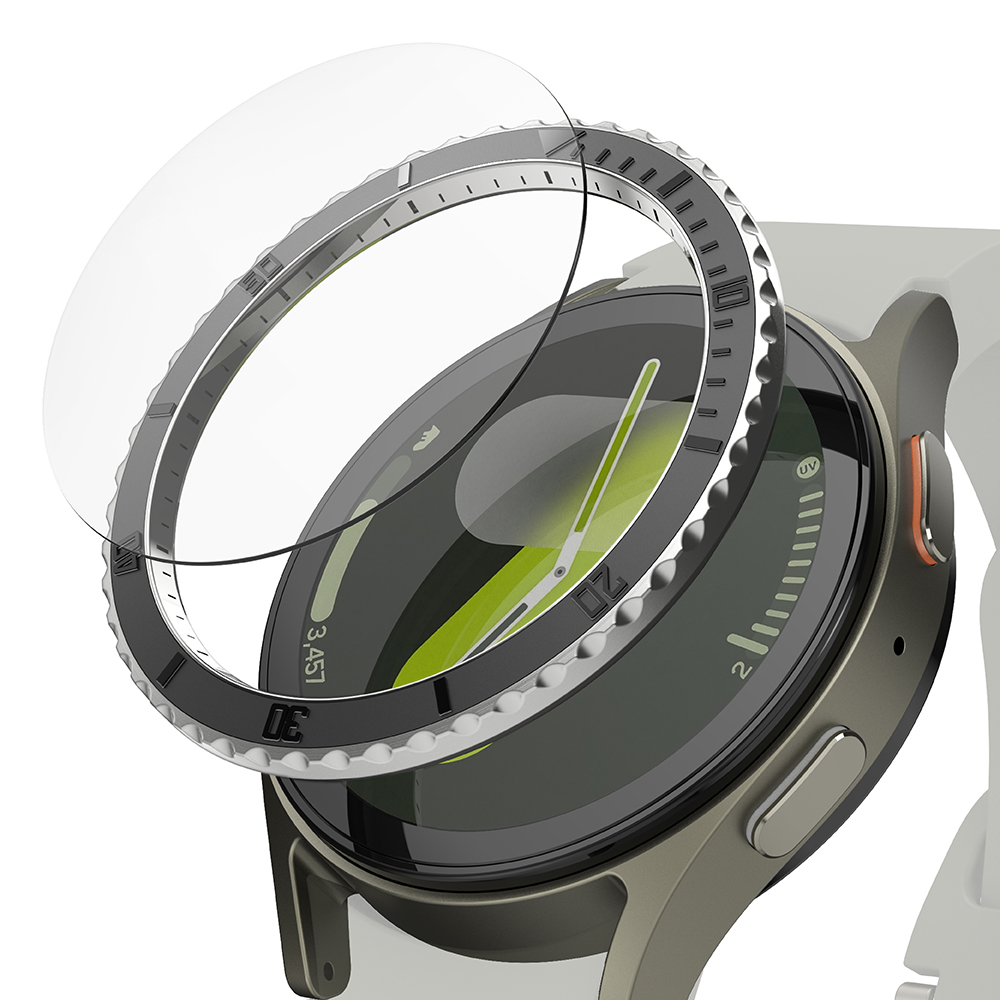 Премиум рамка за Samsung Galaxy Watch7 40mm - Ringke Bezel Styling - Черен Pattern3 (CB-GW7-40-96)
