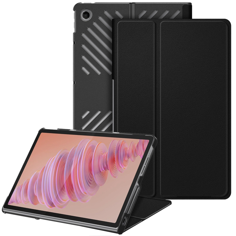 Калъф за Lenovo Tab Plus - Techsuit FoldPro - Черен
