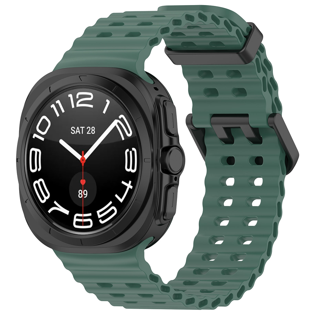 Каишка за Samsung Galaxy Watch Ultra 47mm / Watch Ultra 2 - Techsuit Watchband (W062) - Зелен