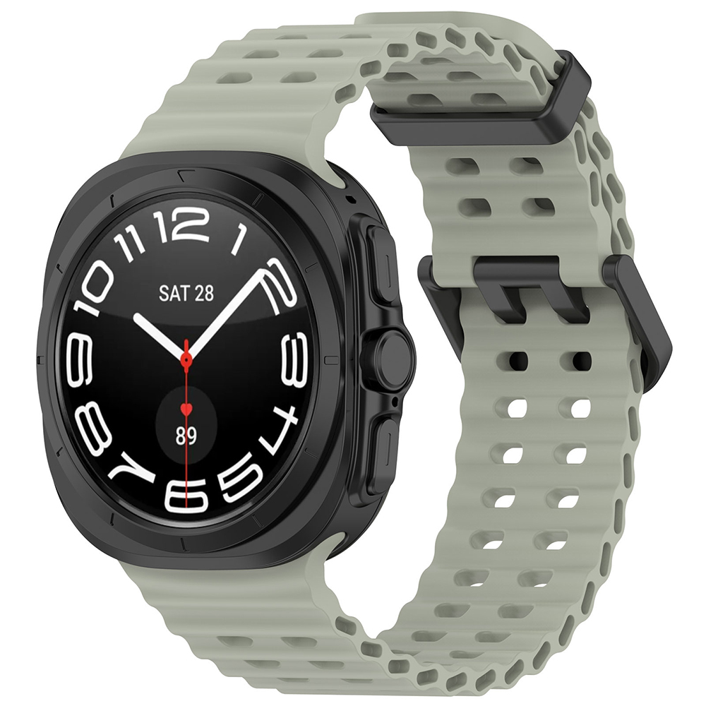 Каишка за Samsung Galaxy Watch Ultra 47mm / Watch Ultra 2 - Techsuit Watchband (W062) - светлозелен