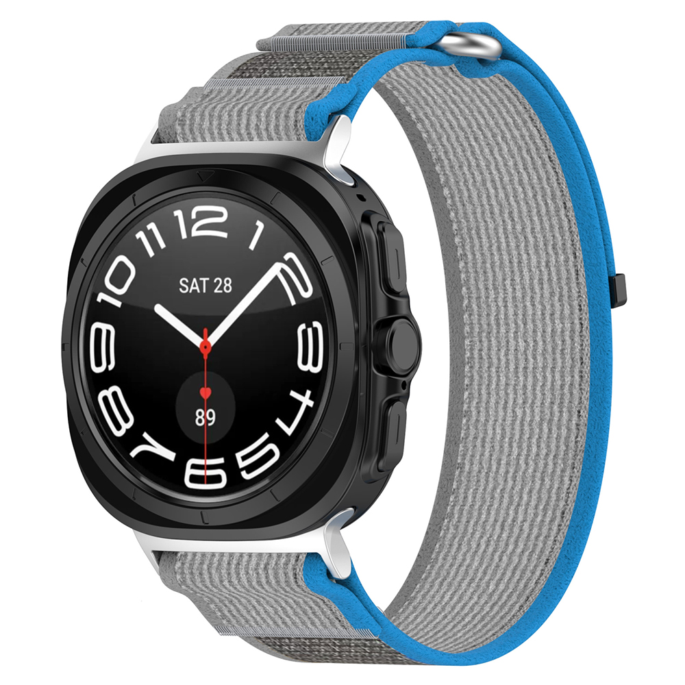 Каишка за Samsung Galaxy Watch Ultra 47mm / Watch Ultra 2 - Techsuit Watchband (W054) - Син / Сив