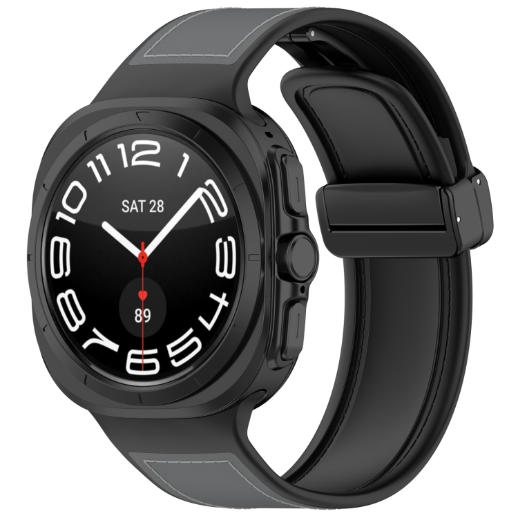 Каишка за Samsung Galaxy Watch Ultra 47mm / Watch Ultra 2 - Techsuit Watchband (W056) - Сив