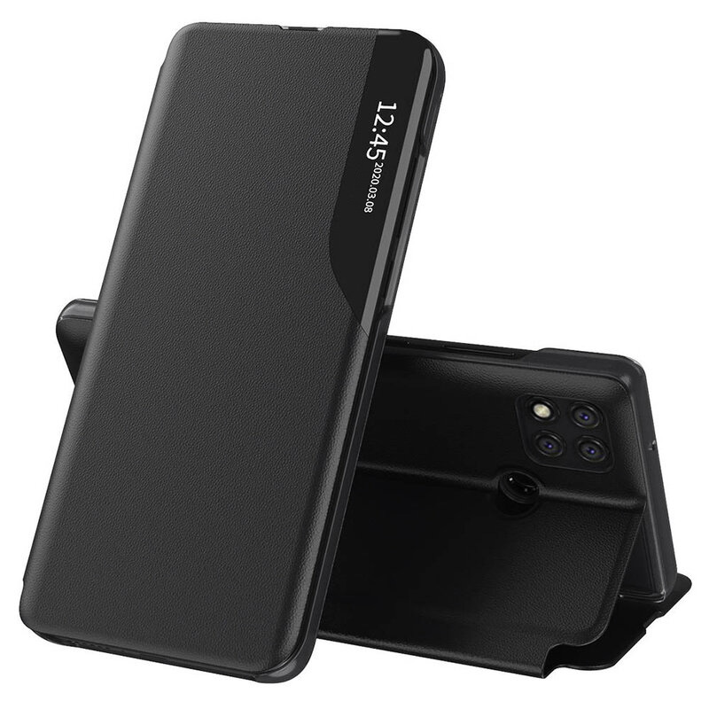 Калъф за Xiaomi Redmi 9C / Redmi 9C NFC - Techsuit eFold Series - Черен