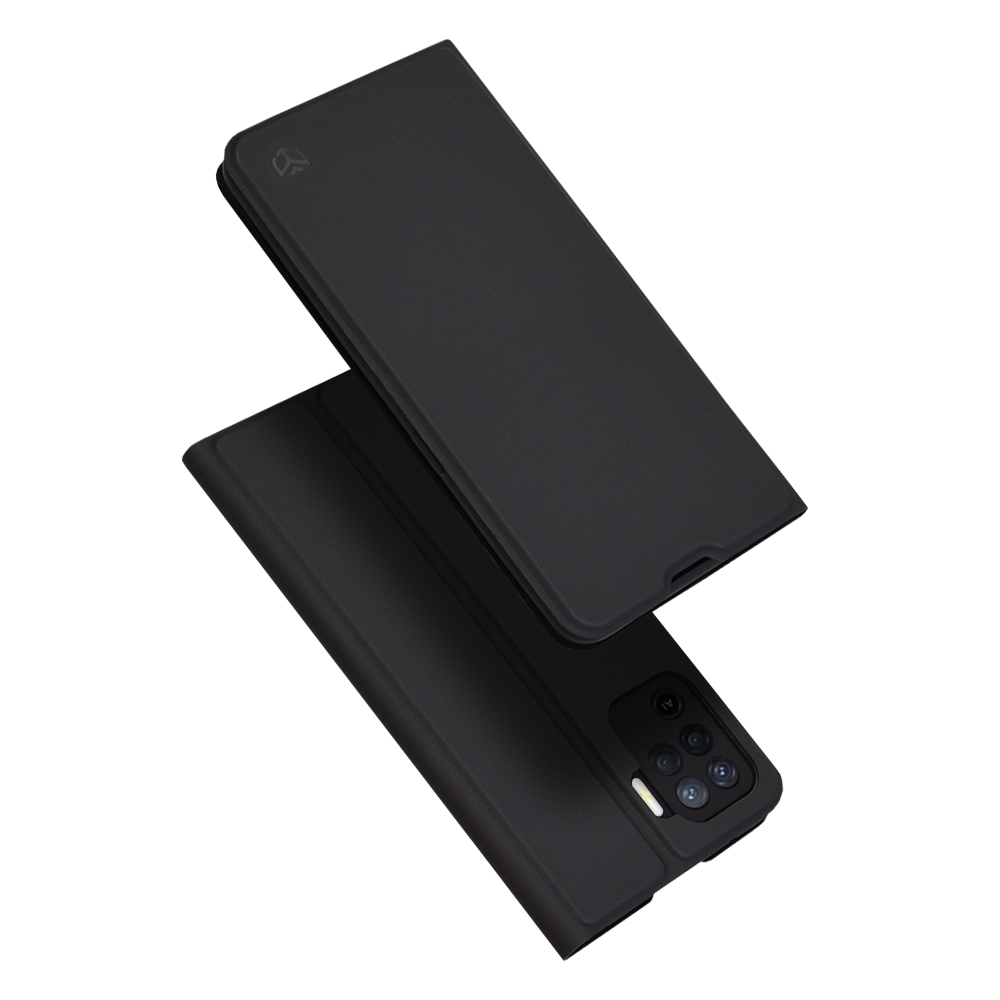 Калъф за Oppo Reno5 Lite / Oppo A94 4G - Techsuit Magskin Book - Черен