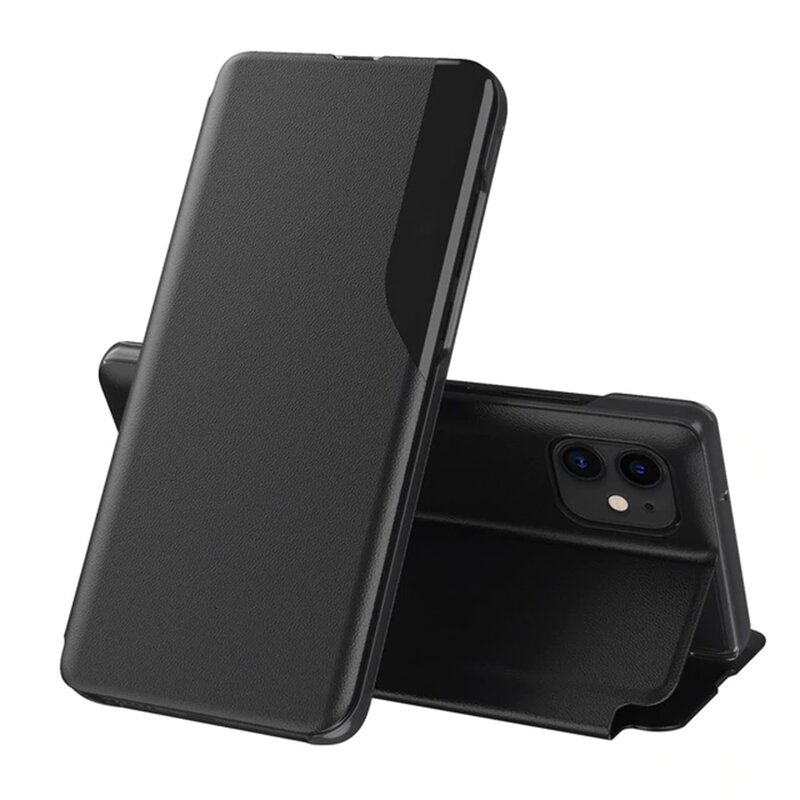 Калъф за iPhone 12 / iPhone 12 Pro - Techsuit eFold Series - Черен
