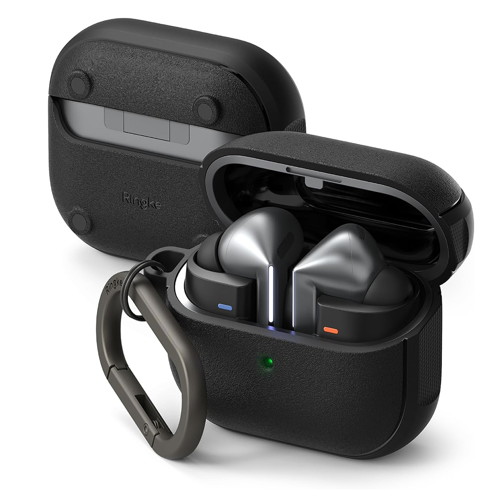 Калъф за Samsung Galaxy Buds 3 / 3 Pro / 3 FE - Ringke Onyx Magnetic - Черен