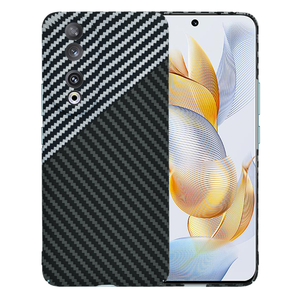 Калъф за Honor 90 - Techsuit Carbonite FiberShell - Stealth Сив