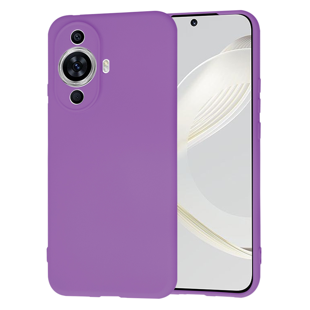 Калъф за Huawei nova 11 / nova 12s - Techsuit SoftFlex - Лилав