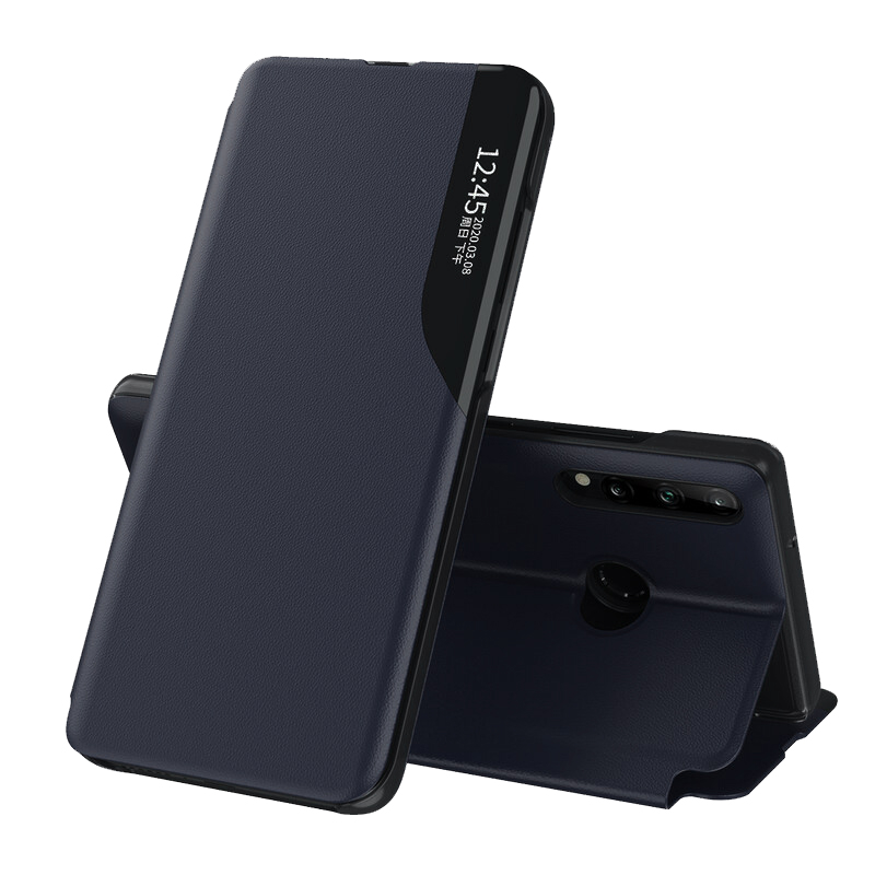 Калъф за Huawei P30 lite / P30 lite New Edition - Techsuit eFold Series - Тъмносин