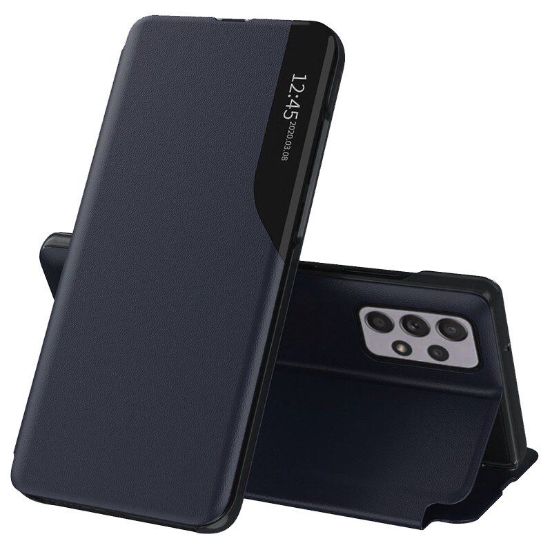 Калъф за Samsung Galaxy A52 4G / A52 5G / A52s 5G - Techsuit eFold Series - Тъмносин