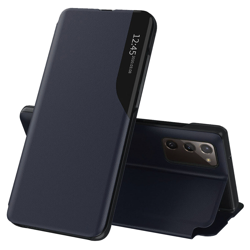 Калъф за Samsung Galaxy Galaxy S20 FE 4G / S20 FE 5G - Techsuit eFold Series - Тъмносин