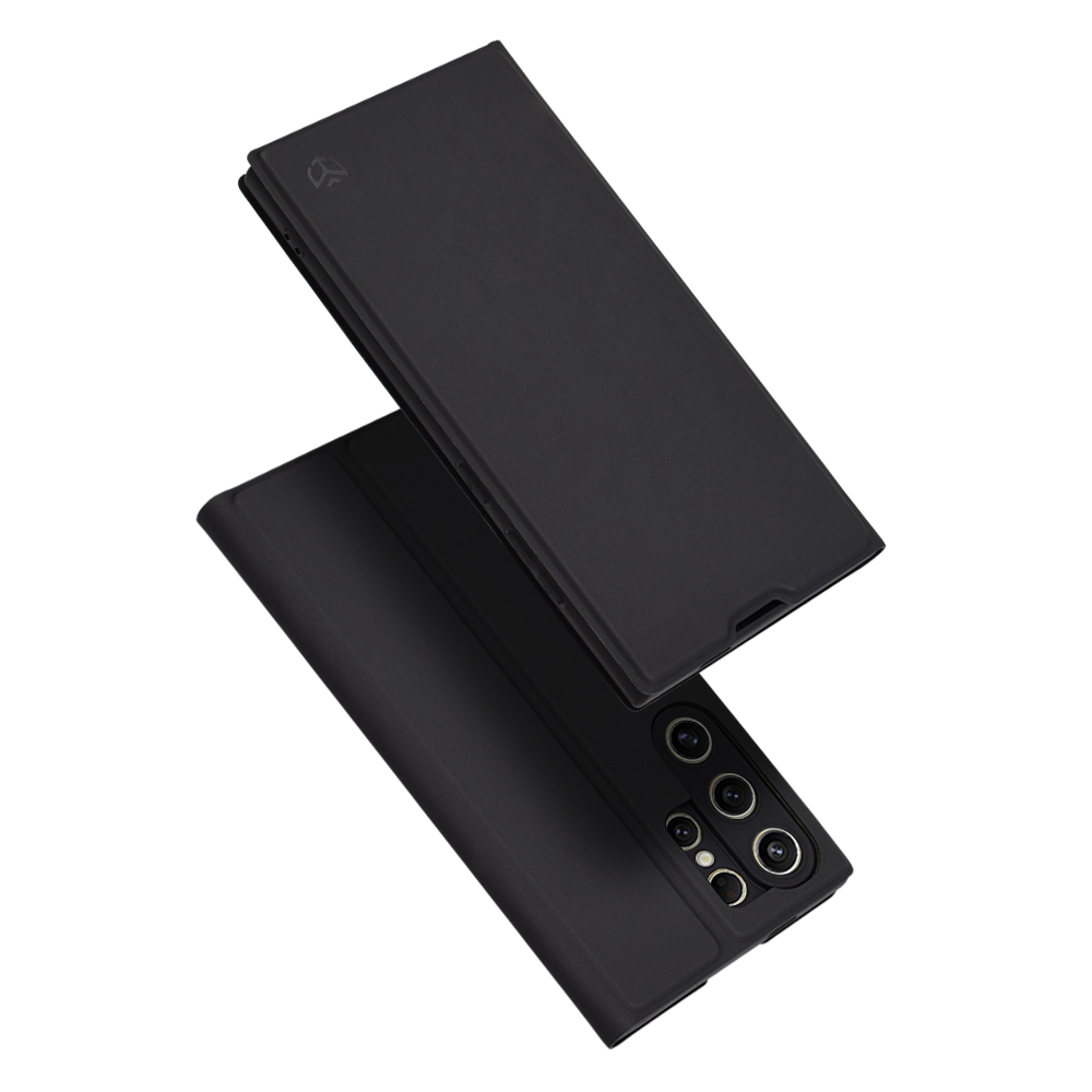 Калъф за Samsung Galaxy S24 Ultra - Techsuit Magskin Book - Черен