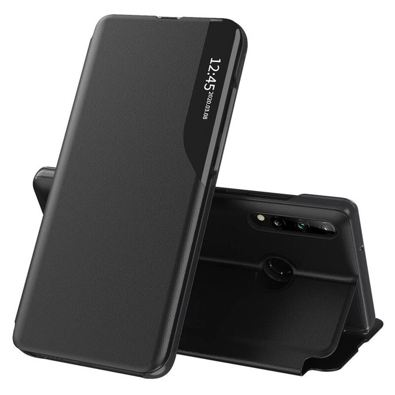 Калъф за Samsung Galaxy A20s - Techsuit eFold Series - Черен