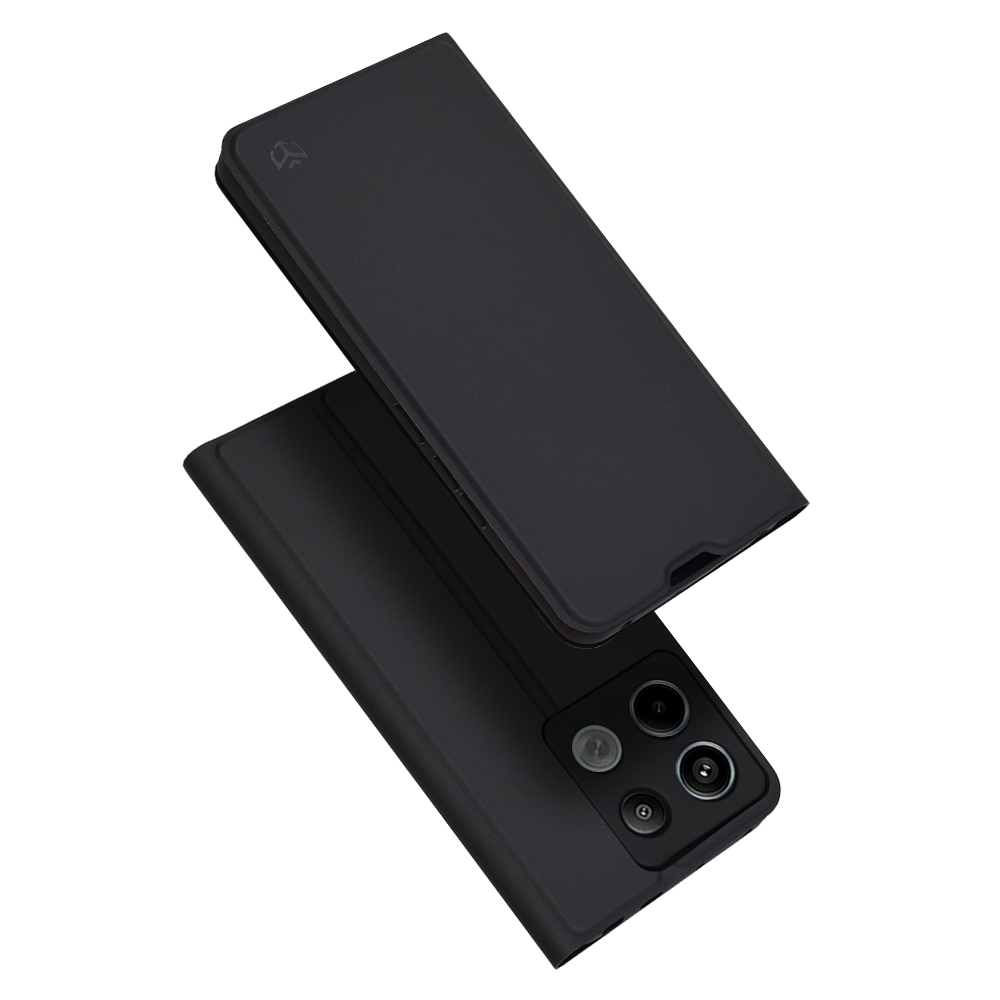 Калъф за Xiaomi Redmi Note 13 Pro 5G / Poco X6 - Techsuit Magskin Book - Черен