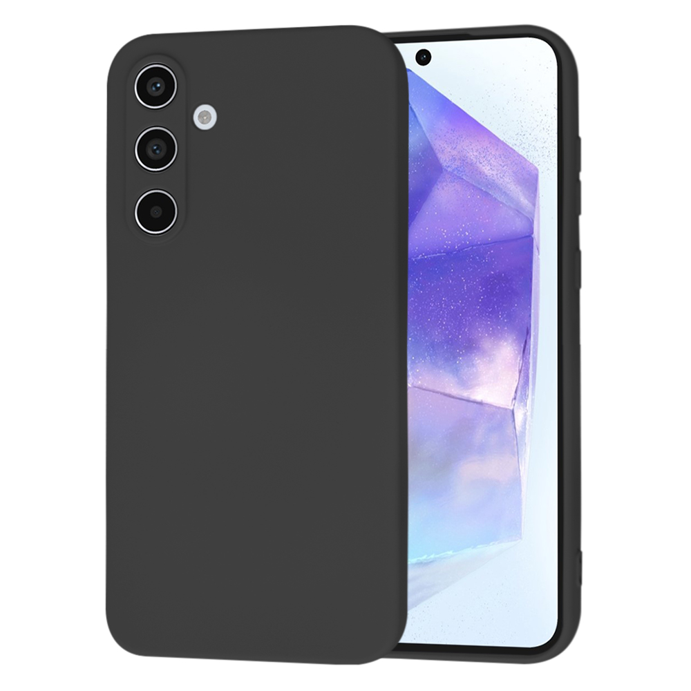 Калъф за Samsung Galaxy A55 5G - Techsuit SoftFlex - Черен