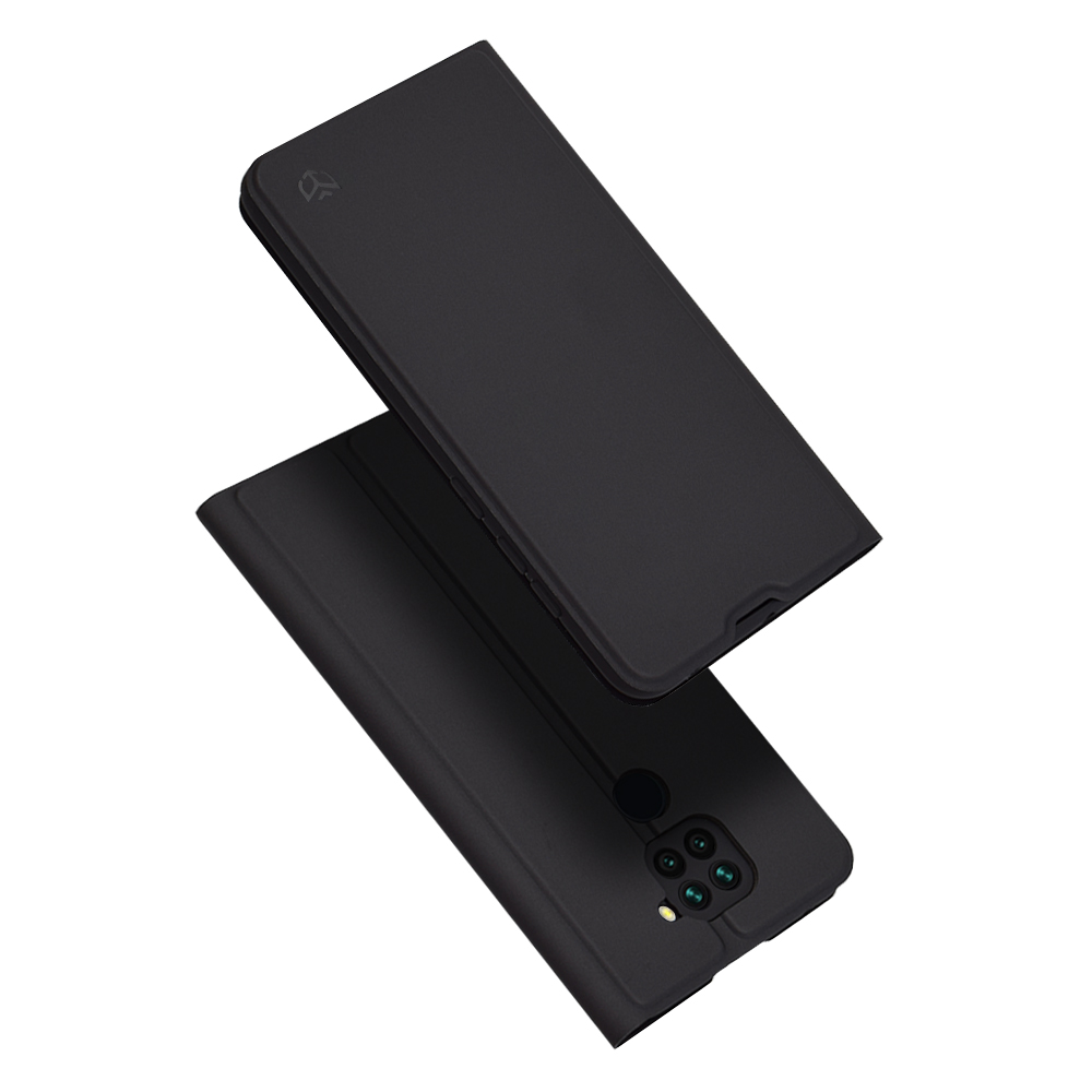 Калъф за Xiaomi Redmi Note 9 / Redmi 10X 4G - Techsuit Magskin Book - Черен