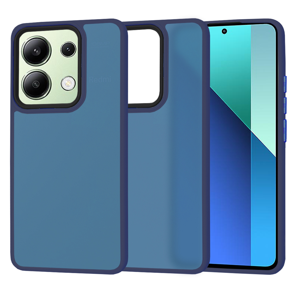 Калъф за Xiaomi Redmi Note 13 4G - Techsuit HaloFrost Series - Deep Син