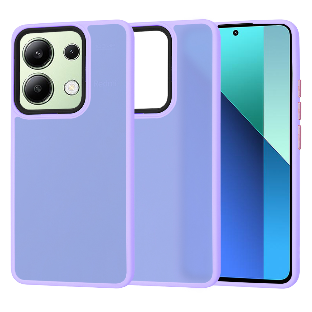Калъф за Xiaomi Redmi Note 13 4G - Techsuit HaloFrost Series - Светло лилав