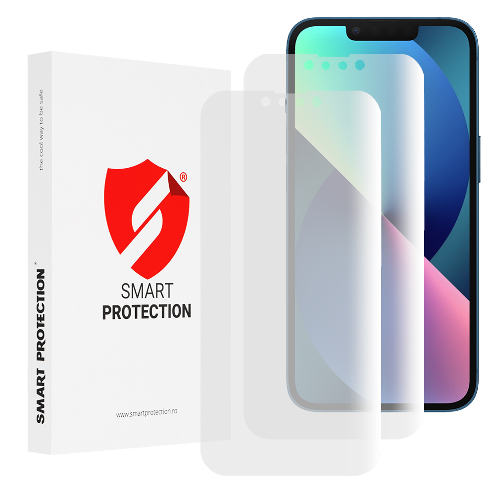 [2x Pack] Premium iPhone 13 - Smart Protection Classic - Прозрачен
