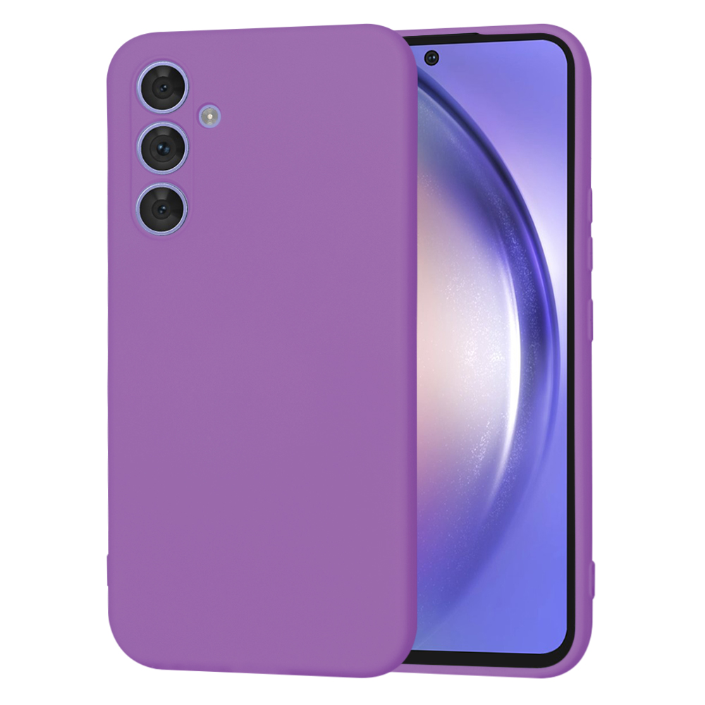 Калъф за Samsung Galaxy A54 - Techsuit SoftFlex - Лилав
