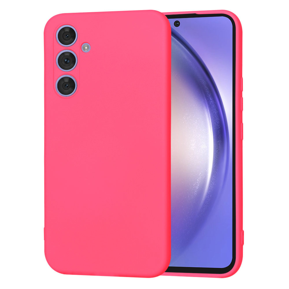 Калъф за Samsung Galaxy A54 - Techsuit SoftFlex - Hot Розов