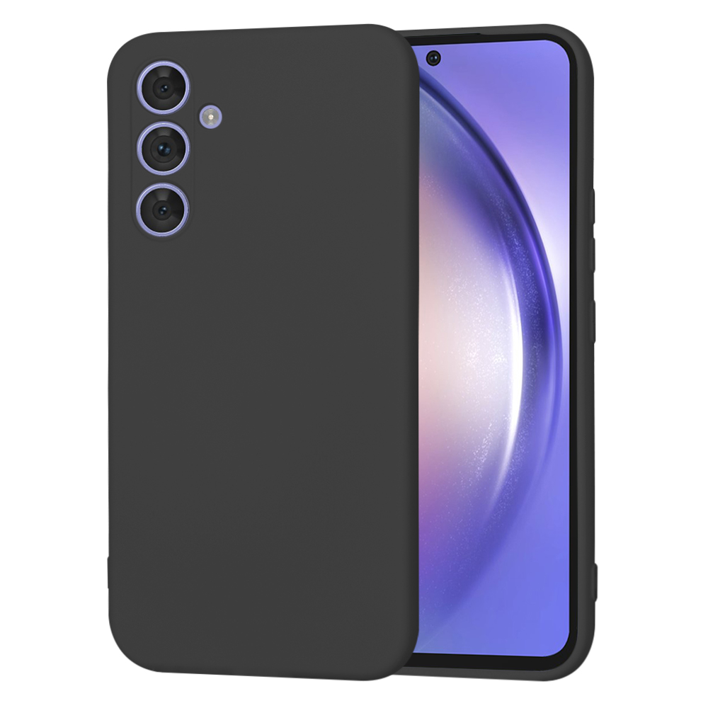 Калъф за Samsung Galaxy A54 - Techsuit SoftFlex - Черен