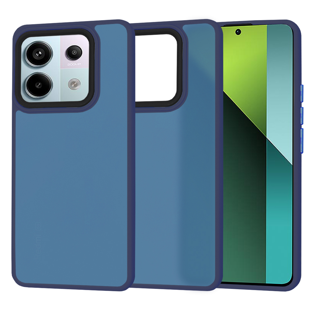 Калъф за Xiaomi Redmi Note 13 Pro 5G / Poco X6 - Techsuit HaloFrost Series - Deep Син