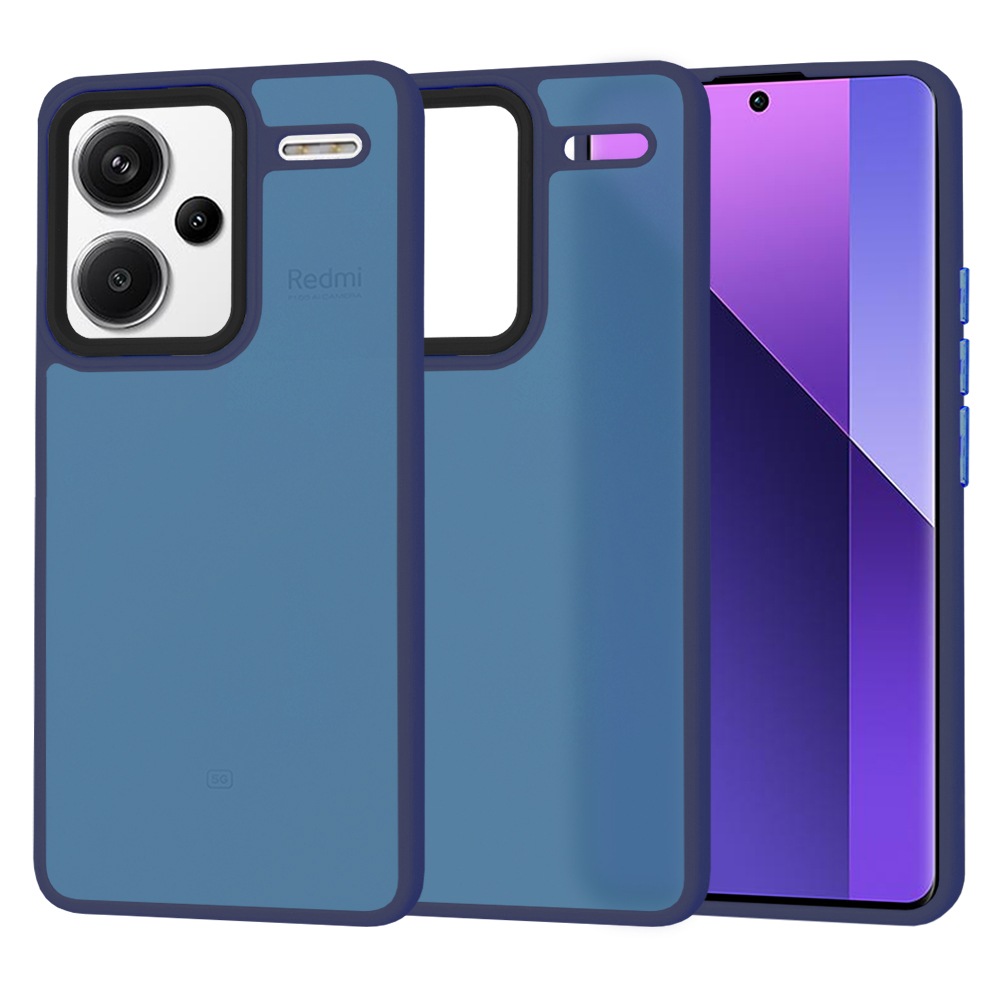 Калъф за Xiaomi Redmi Note 13 Pro+ 5G - Techsuit HaloFrost Series - Deep Син