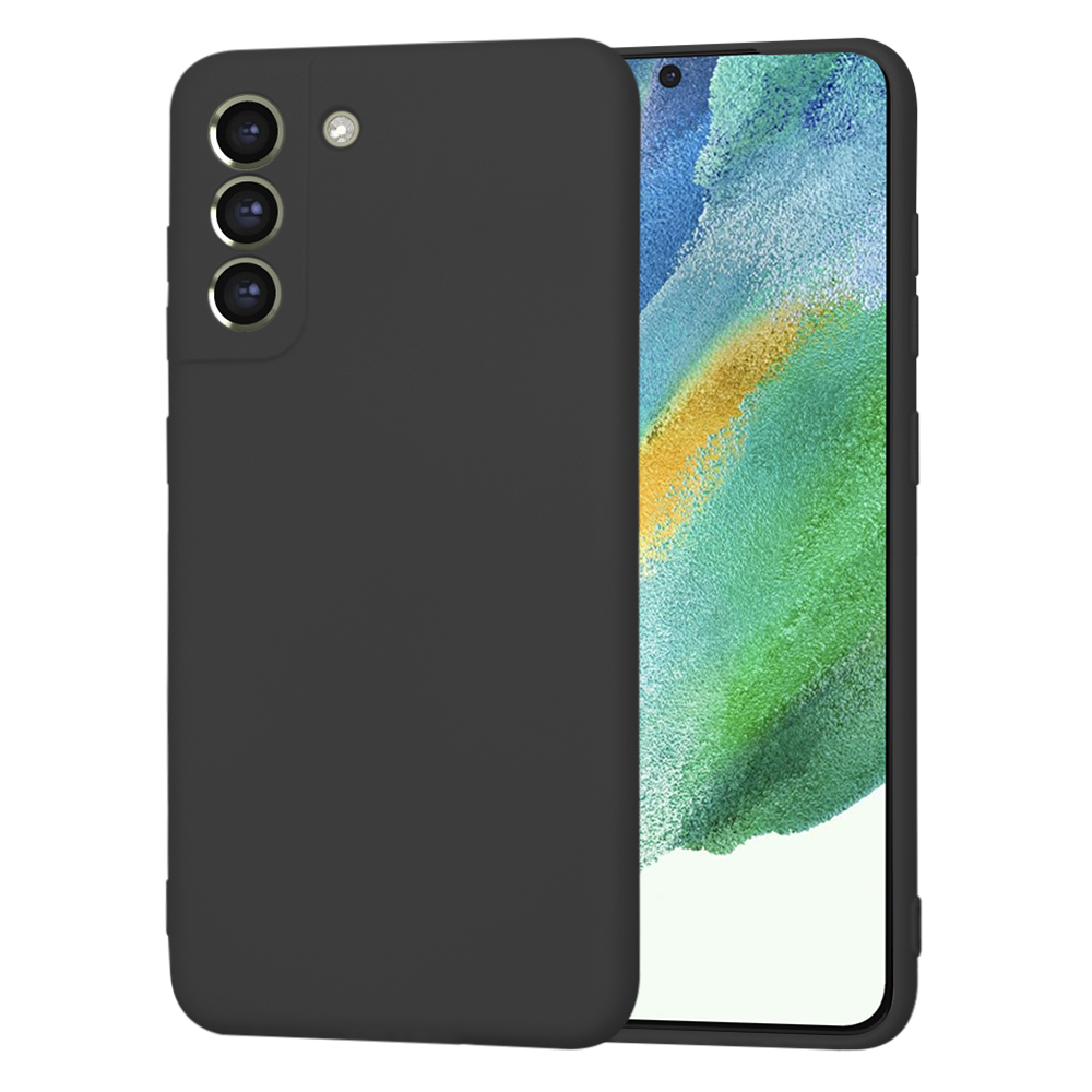 Калъф за Samsung Galaxy Galaxy S21 FE 5G - Techsuit SoftFlex - Черен