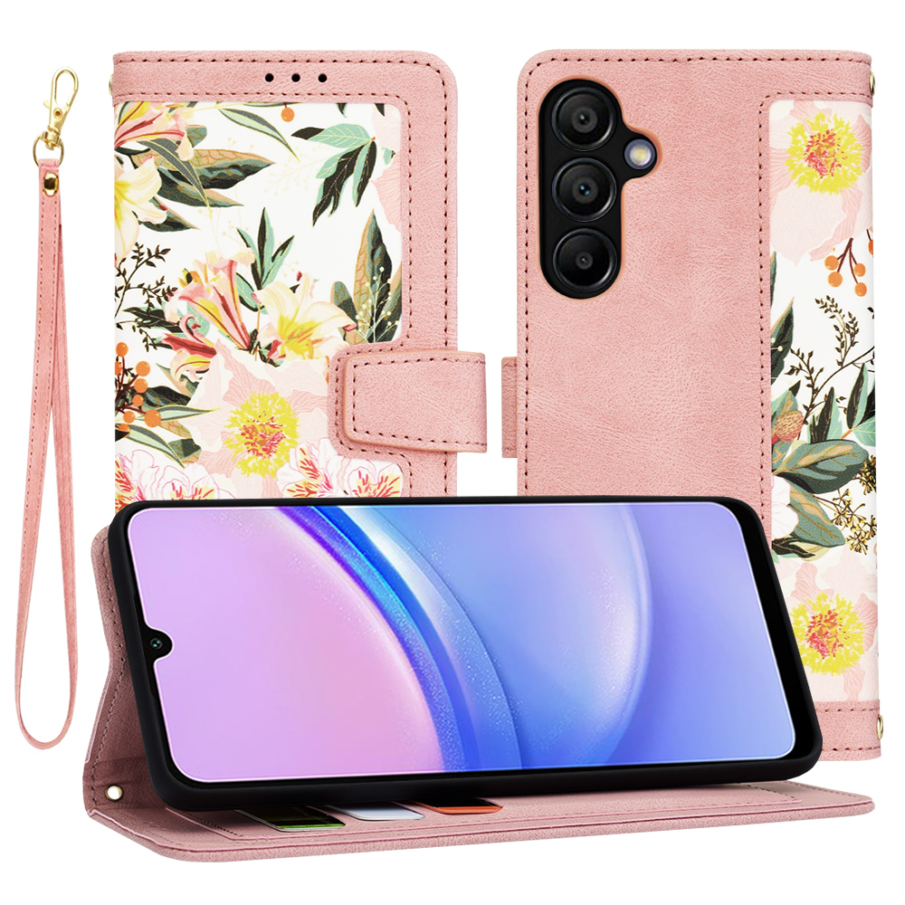 Калъф за Samsung Galaxy A15 4G / A15 5G - Techsuit FlipCraft - Sweetheart Розов
