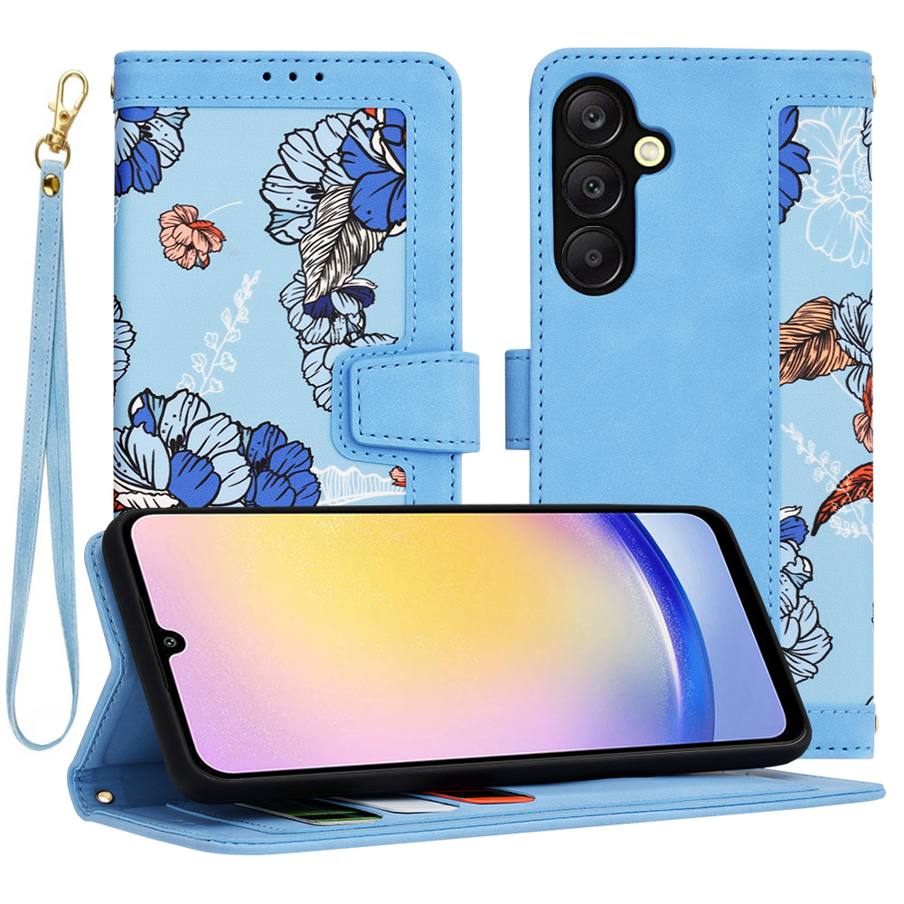 Калъф за Samsung Galaxy A25 5G - Techsuit FlipCraft - Vibrant Син
