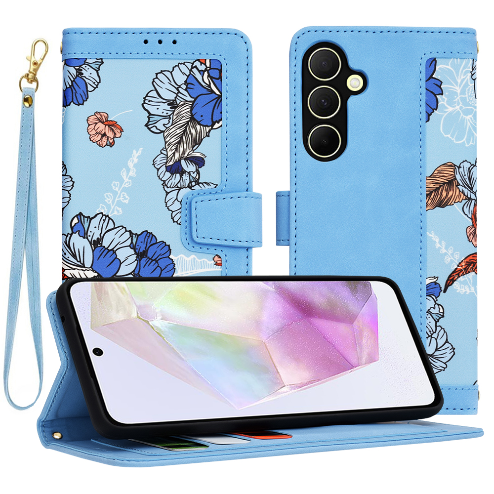 Калъф за Samsung Galaxy A35 5G - Techsuit FlipCraft - Vibrant Син
