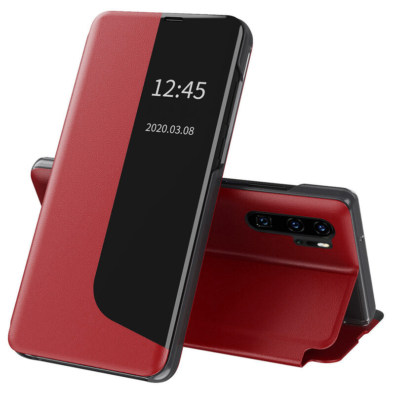 Калъф за Huawei P30 Pro / P30 Pro New Edition - Techsuit eFold Series - Червен