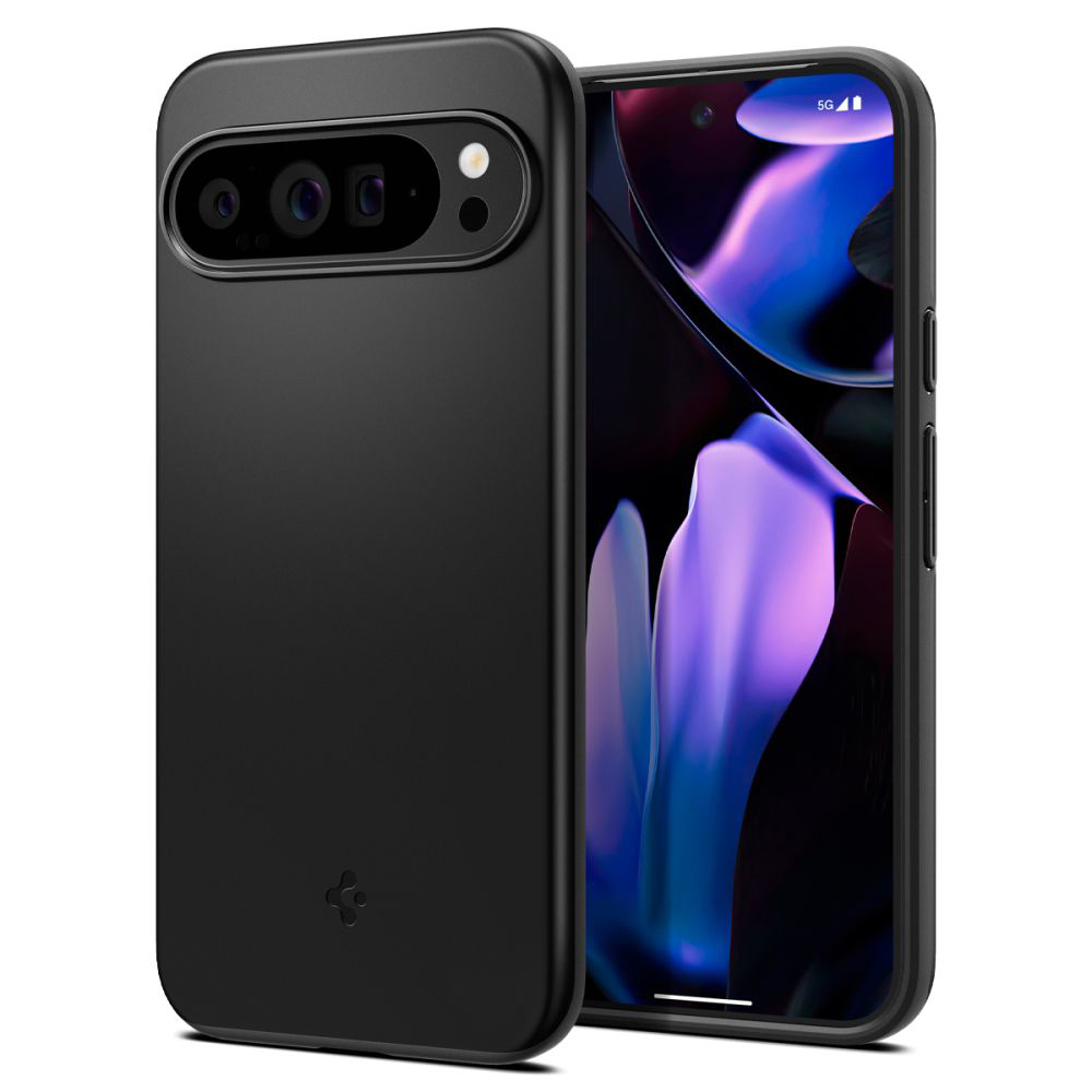 Калъф за Google Pixel 9 Pro XL - Spigen Thin Fit (ACS07731) - Черен
