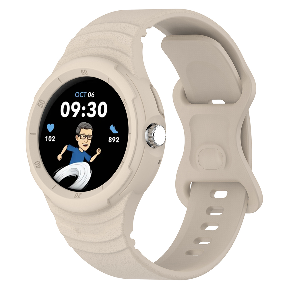 Каишка за Google Pixel Watch / Watch 2 / Watch 3 / Watch 4 41mm - Techsuit Watchband (W066) - Бежов