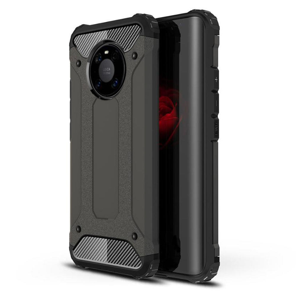 Калъф за Huawei Mate 40 Pro - Techsuit Hybrid Armor - Черен
