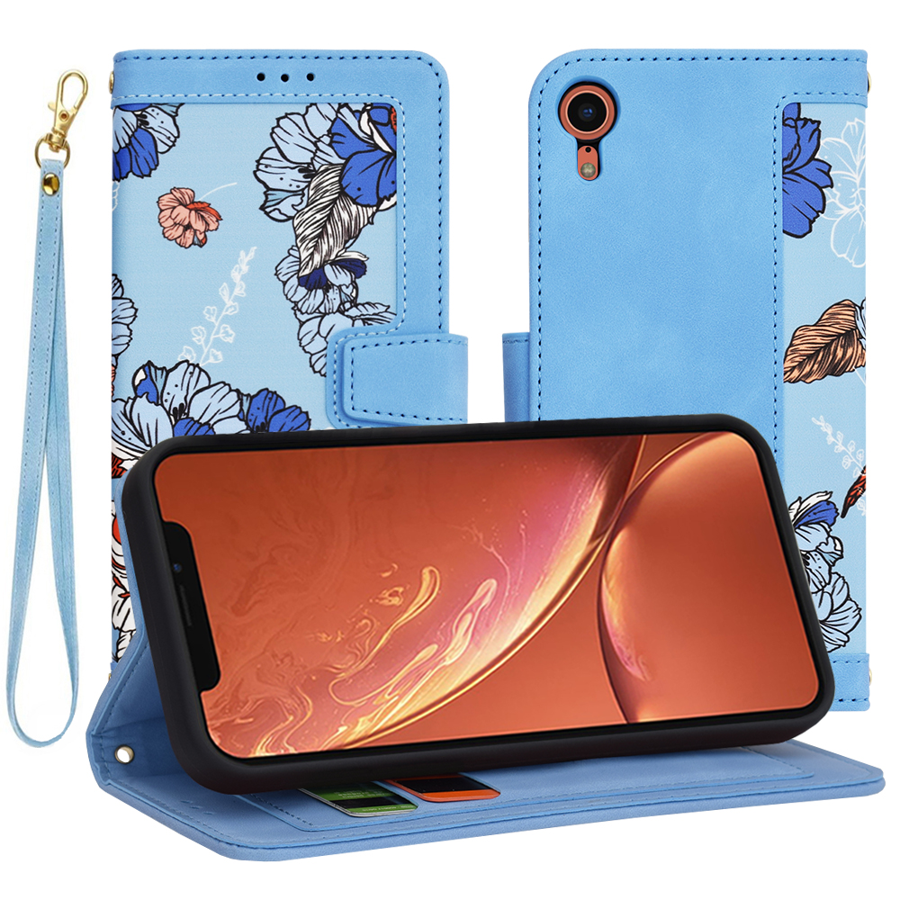 Калъф за iPhone XR - Techsuit FlipCraft - Vibrant Син