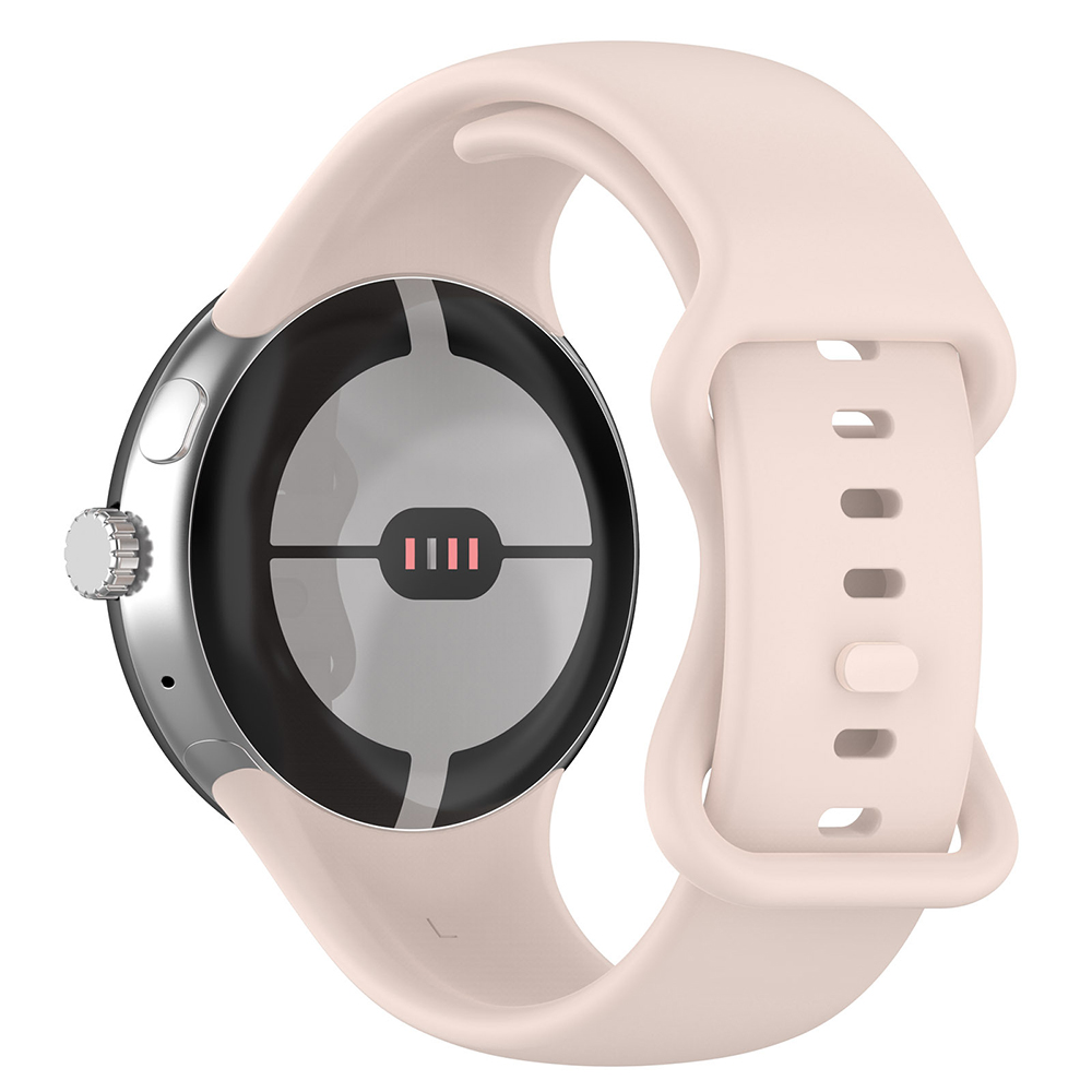 Каишка за Google Pixel Watch / Watch 2 / Watch 3 / Watch 4 41 mm - Techsuit Watchband (W031) - светло розово