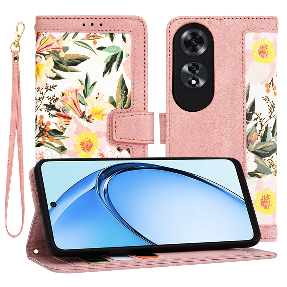 Калъф за Oppo A60 4G - Techsuit FlipCraft - Sweetheart Розов