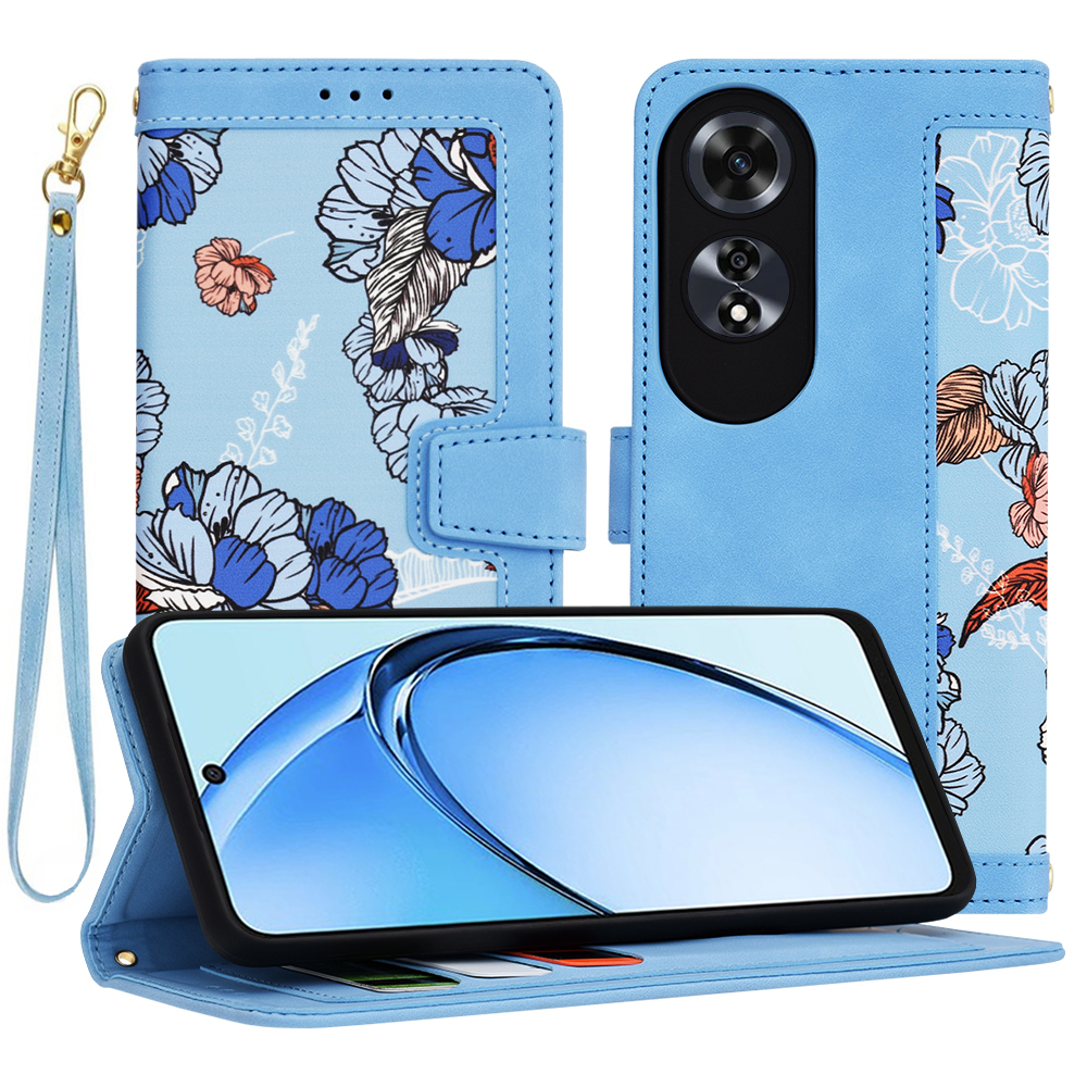 Калъф за Oppo A60 4G - Techsuit FlipCraft - Vibrant Син