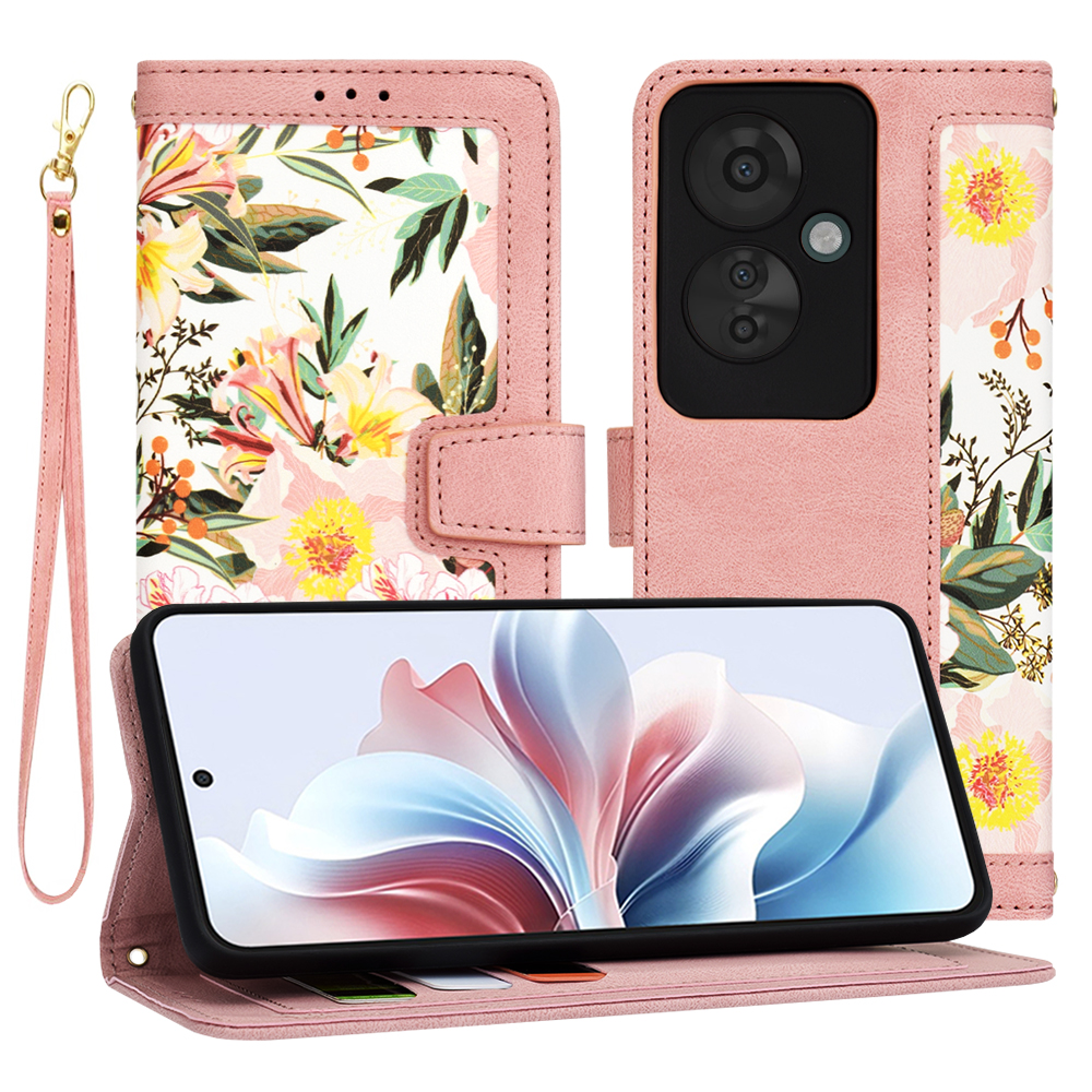 Калъф за Oppo Reno11 F - Techsuit FlipCraft - Sweetheart Розов