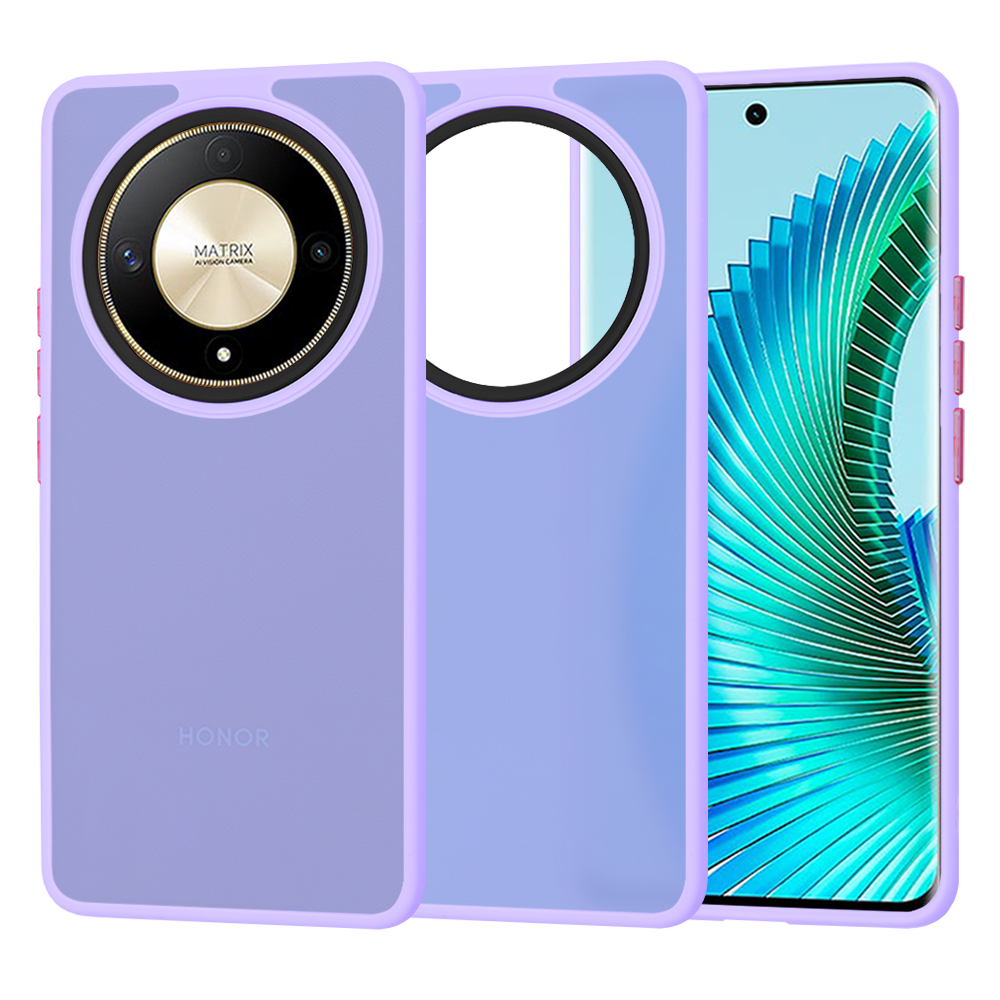 Калъф за Honor Magic6 Lite - Techsuit HaloFrost Series - Light Лилав
