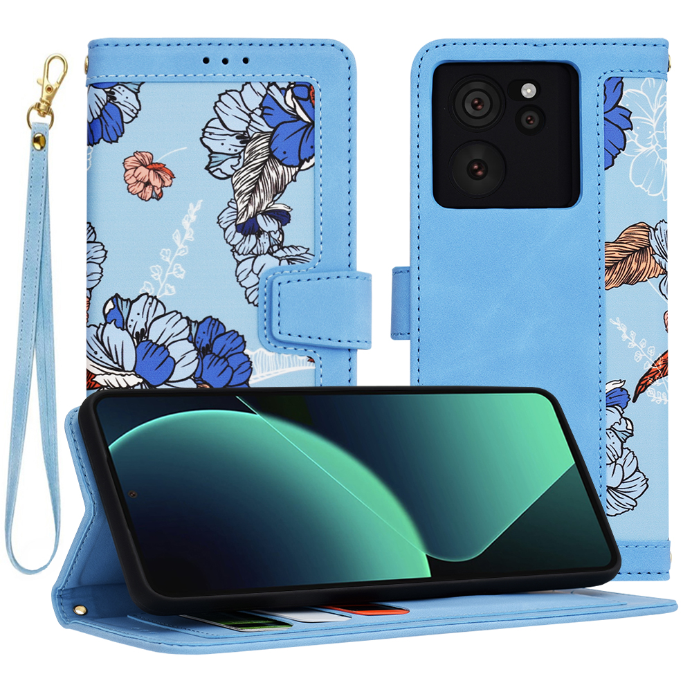 Калъф за Xiaomi 13T / 13T Pro - Techsuit FlipCraft - Vibrant Син