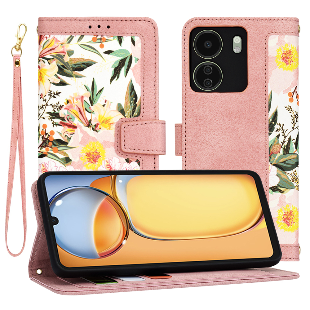 Калъф за Xiaomi Redmi 13C 4G / Poco C65 - Techsuit FlipCraft - Sweetheart Розов