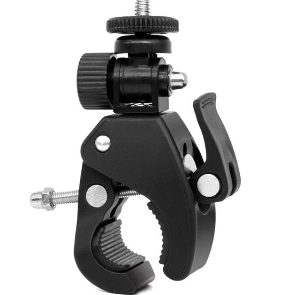 Стойка за велосипед за камера GoPro - Techsuit Action Camera (CAL07) - черна