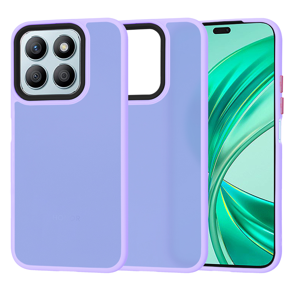 Калъф за Honor X8b - Techsuit HaloFrost Series - Светло лилав