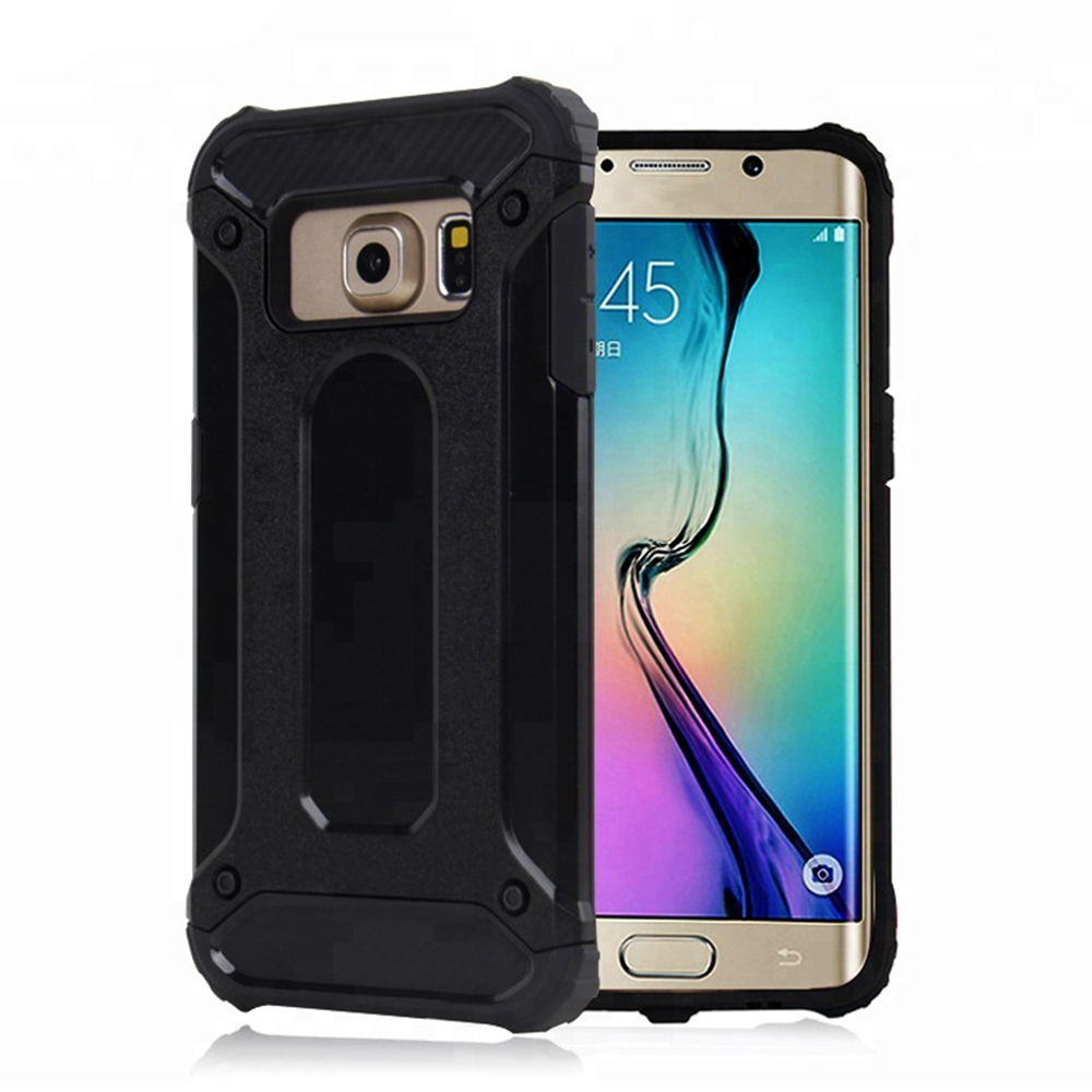 Калъф за Samsung Galaxy S6 G920 - Techsuit Hybrid Armor - Черен